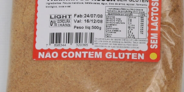 alimentos sem glúten