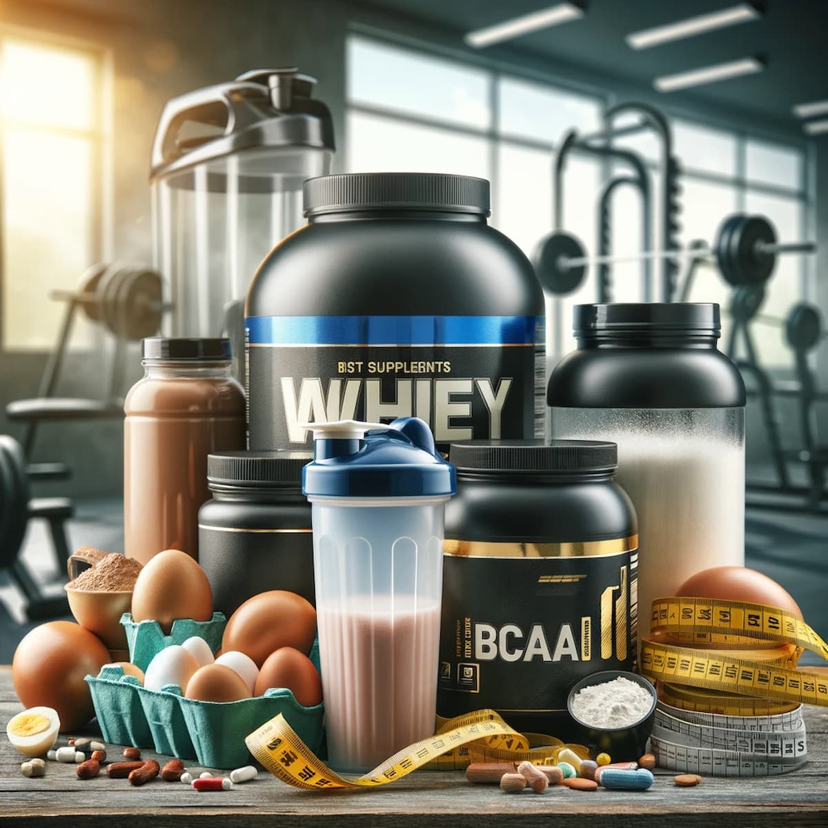 De Whey a Creatina: Melhores Suplementos para Aumentar Seus Músculos 