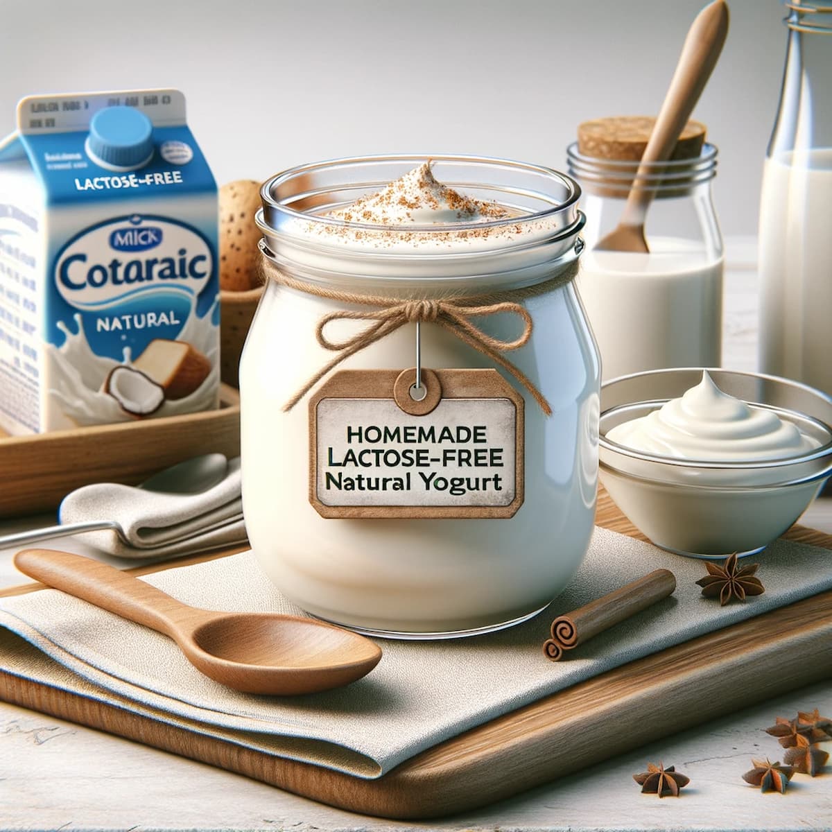 Como ter o melhor Iogurte Natural sem Lactose feito em casa com essa receita incrível 