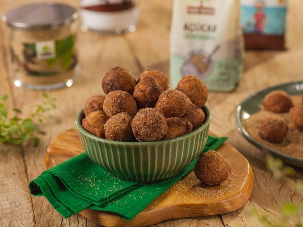 Bolinho de chuva vegano