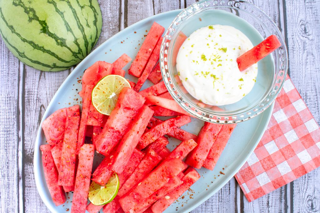 Watermelon fries