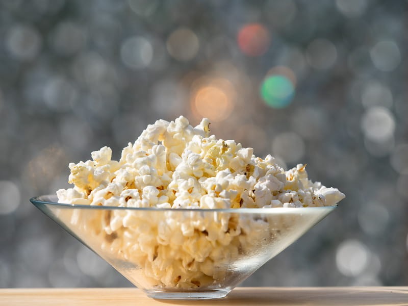 Suplementos Para Ganhar Massa, Ereção e Emagrecer: Por que a pipoca é um lanche nutritivo e energético? 