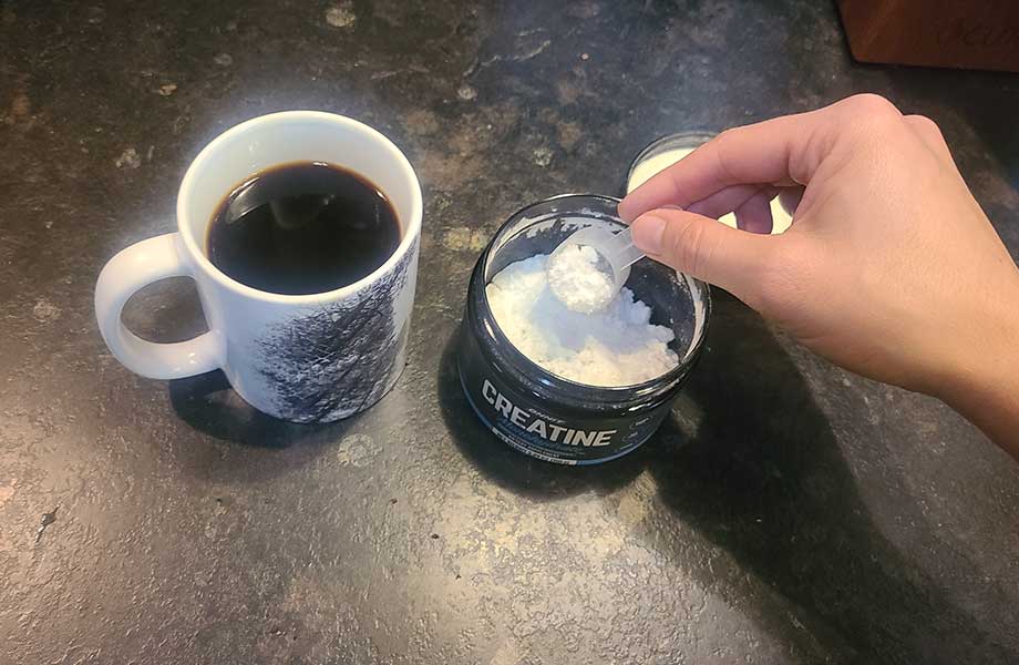 creatina e café